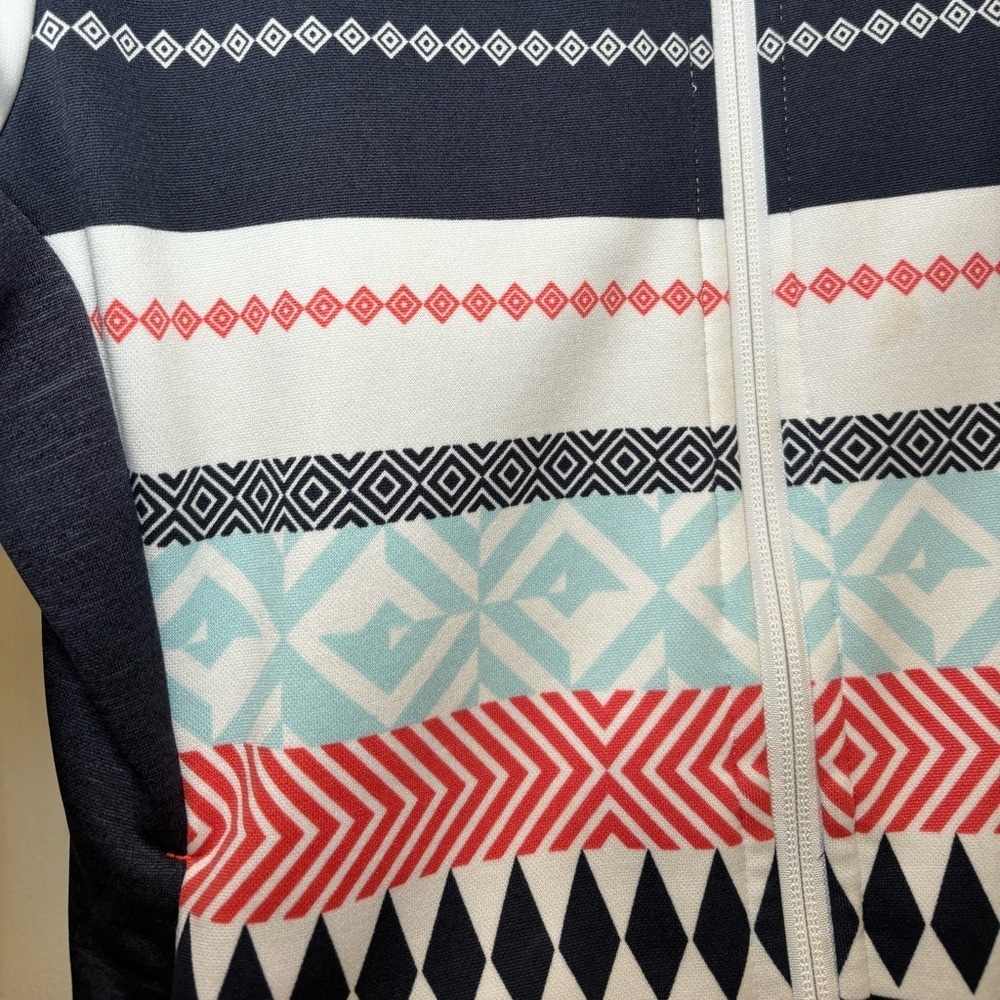 Helly Hansen HH - Graphic Long Sleeve Fleece Patterned Women's Jacket in Size M - Picture 7 of 11